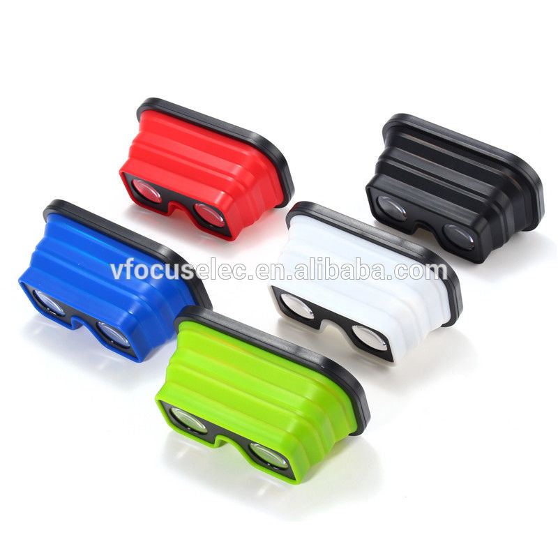 Silicon Foldable VR Glasses Adjustable Virtual Reality Glasses Expandable and Collapsible VR Headset