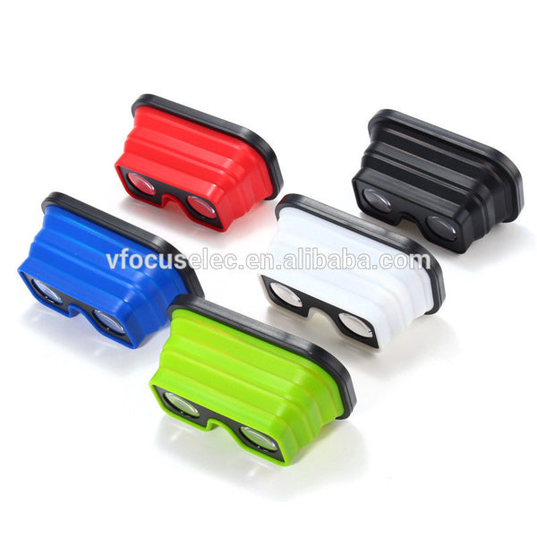 Silicon Foldable VR Glasses Adjustable Virtual Reality Glasses Expandable and Collapsible VR Headset