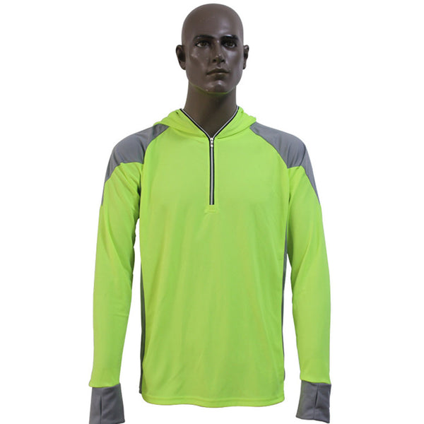 hooded long sleeve fishing shirts clothing for men