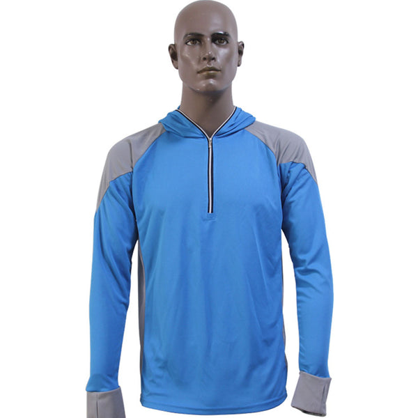 hooded long sleeve fishing shirts clothing for men