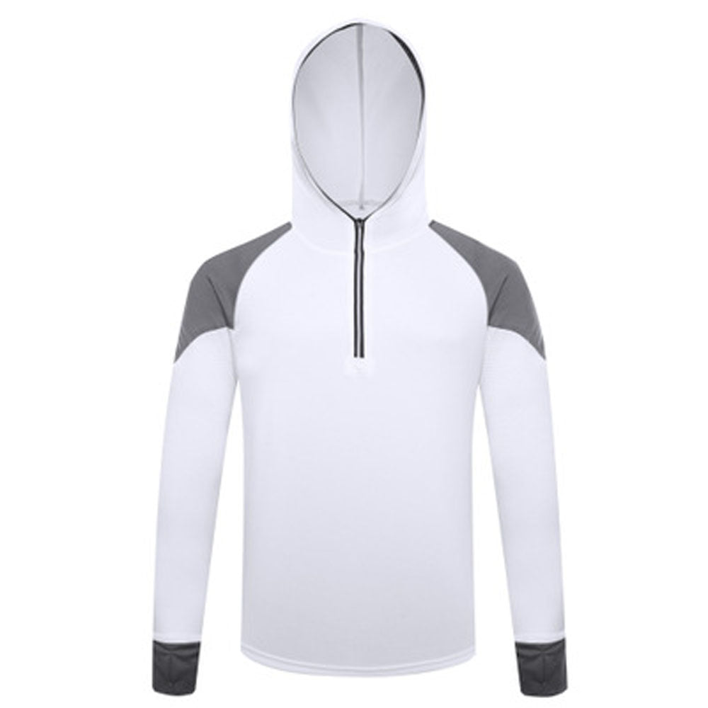 hooded long sleeve fishing shirts clothing for men