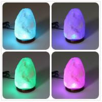 USB Powered 7 LED Colors Crystal Rock Himalayan Salt Lamp