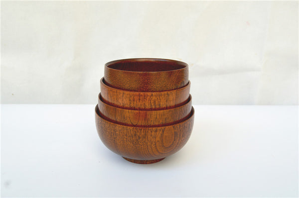 Salad bundle Whole Wooden Bowl multiple sizes Noodle Bowl Tableware and cutter bowl